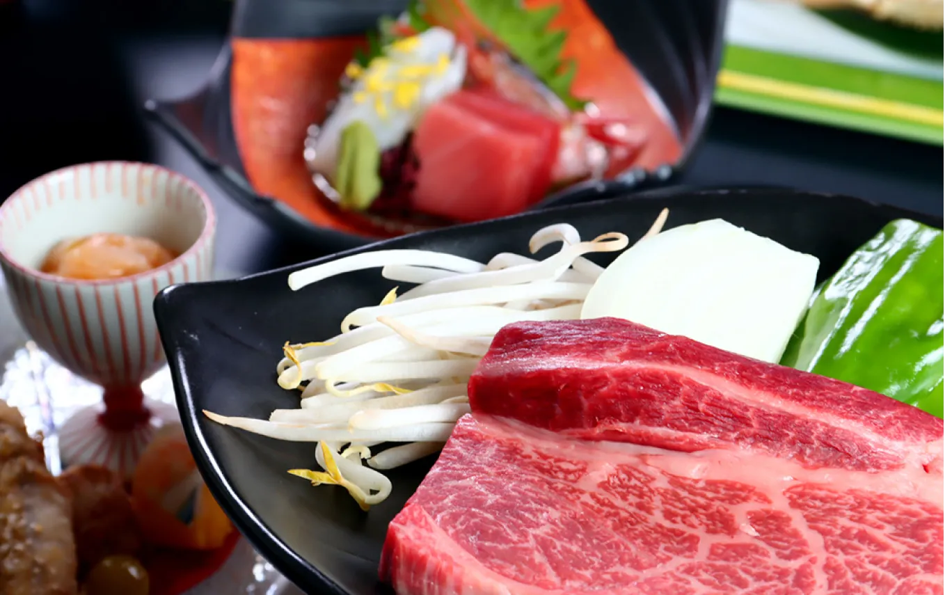 グレードアップ会席料理